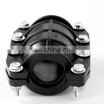 HDPE hot  fusion fittings dn50mm 63mm 75mm 90mm repair section