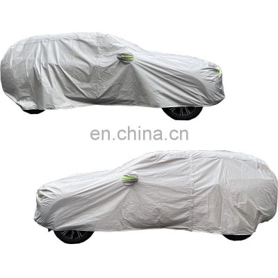 HFTM free standing car covers car mirror covers waterproof car cover for Ford BMW Jeep Land Rover Tesla Audi Honda Kia Nissan