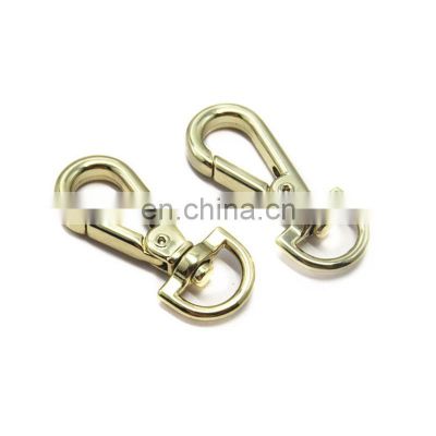 35mm Gold D Ring Small Key Hook For Key Chain
