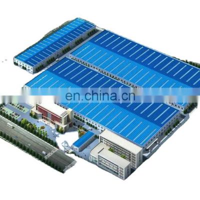 Prefabricated Steel Structure Two Story Building Workshop Building Steel Structure Warehouse