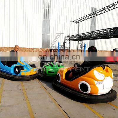 Park equipment attraction rides electric ground grid bumper car