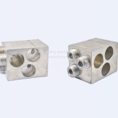 OEM 3-hole Aluminum Mechanical Wire terminal Lugs multi-wire connector