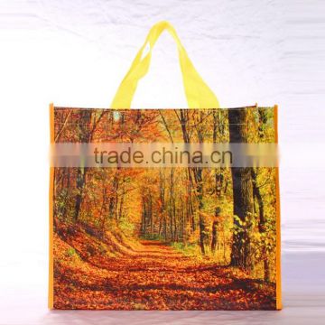 fashion promotional reusable polyester shopping bags
