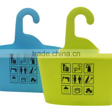 plastic storage basket with hook