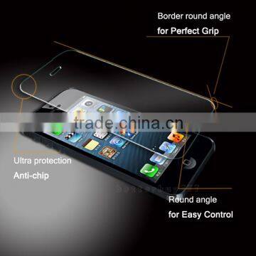 Ultra thin Japanese asahi materia for iphone 6 tempered glass screen protector