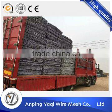 hot dipped galvanzied hexagonal welded mesh gabion box