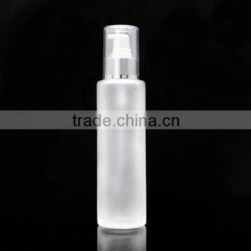 150ml cosmetic glass lotion bottle with pump