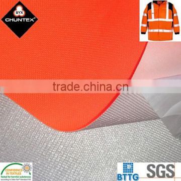 High Visibility TPU Laminated Fabric, Waterproof Breathable Polyester Oxford Fabric