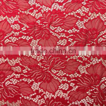 strech lace fabric jacquard knitting coverying lace factory selling competitive price