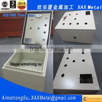 XAX25DB XAX Metal fabrication Manufacturer lift wheel removable side panel adjustable rack metal 3 phase distribution panel box
