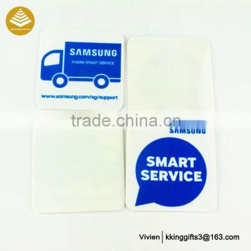 Microfiber Mini Sticky anti radiation sticker for mobile phone / non slip mobile phone sticker
