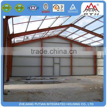 Factory price wholesale light steel structure prefab building design for warehouse