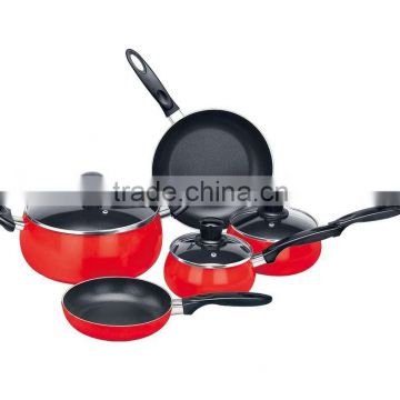 8 pcs aluminum cookware set (kitchenware)