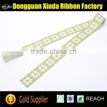 Factory Design Cheap Custom Stripe Printed Ribbon
