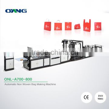 Biodegradable high quality automatic non woven bag making machine price
