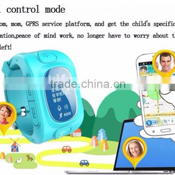 The lastest GPS/GSM/Wifi Triple Positioning smart watch for kids