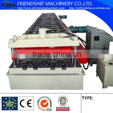 Floor Decking Panel Cold Roll Forming Machine,1.2-2.0mm GI Steel