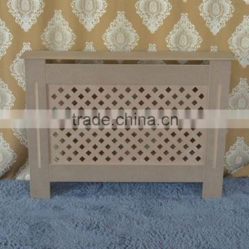 Unpainted Small MDF Heater Radiator Cover
