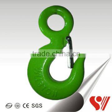 Lifting equipment Eye sling Hook with Latch for construction