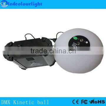 Business center wall 25cm 35cm DMX winch lifting sphere ball light