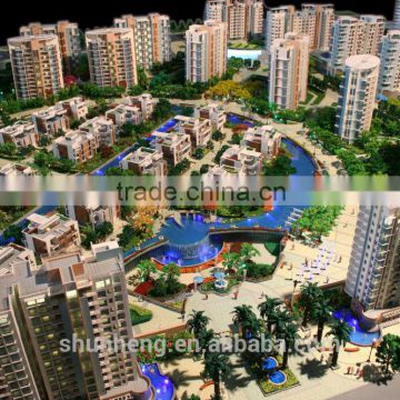New product plastic miniature architectural model