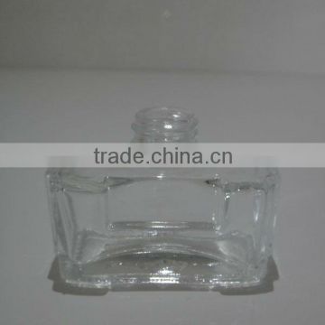 10ml rectangular glass nail polish bottle