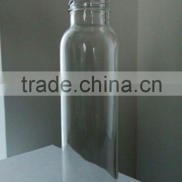 300ml glass juice bottle metal screw cap