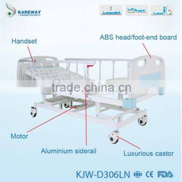 high quality hospital electric bed medical position bed- deluxe with frame