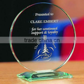 Round shape crystal cheap acrylic trophy award,models acrylic trophy