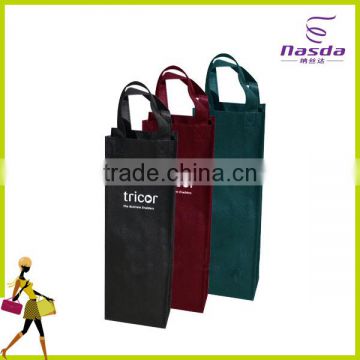 non woven wine bag for one bottle