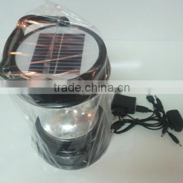 Hotsale factory price solar camping light portable outdoor led light 0.5 W solar panel