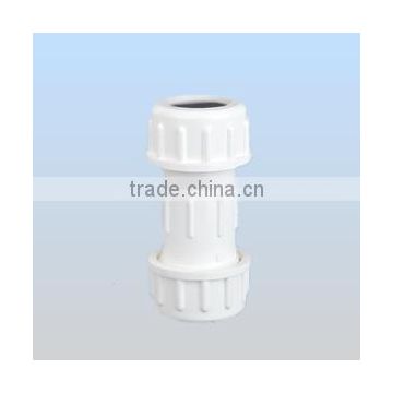 Water Supply Plastic Fitting PVC Compression Coupling