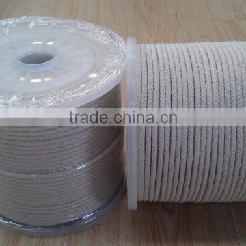 6mm Colored Cotton Braided Rope for Sale