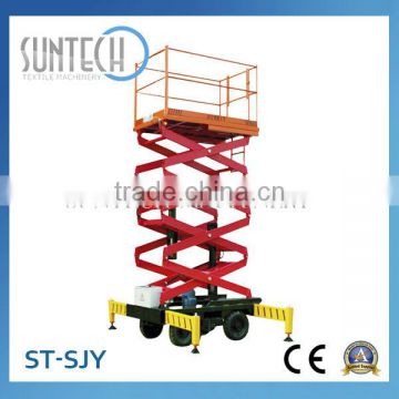 SUNTECH Wheelchair Top Platform Manual Moving Out Scissor Lift