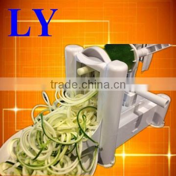 hot sale plastic three blade hot sell in Amazon vegetable spiral slicer