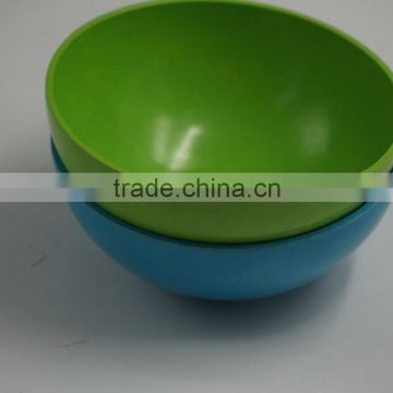 anhui green round bamboo fibre tableware bowls set, eco friendly bamboo