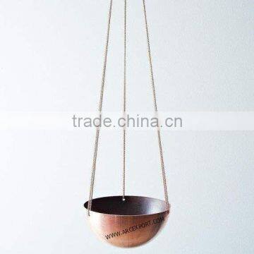 metal new design modern fancy hanging planters