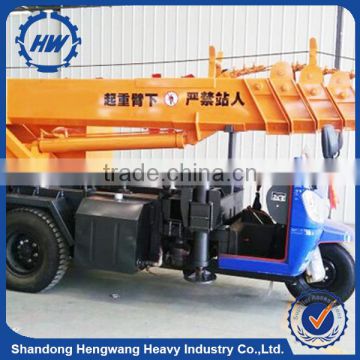 New Design Machine Grade High Quality 3 Ton Tricycle Crane For Sale