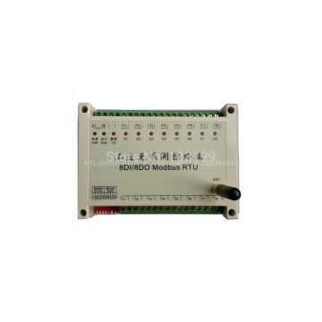 KYL-818 wireless i/o module 8-ch Input 8-ch relay output 1 master working with 4 slaves KYL-813 in pump control application