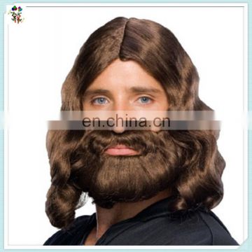Jesus Wiseman Dress Up Halloween Adult Biblical Synthetic Wig and Beard HPC-0032