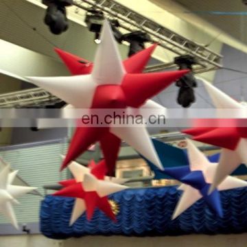 2013 Hot-Sellingled decoration led light inflatable star for party/wedding