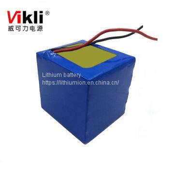 graphene lithium ion rechargeable battery pack with BMS for solar energy street lamp