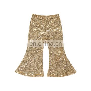 2020 New Arrival Sequin Trousers Glitter Bell Bottom pants Wholesale price