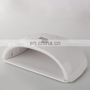 professional electric 48w led uv nail lamp with comfortable temperature mode