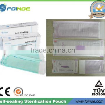 disposable dental/medical self-sealing sterilization pouches