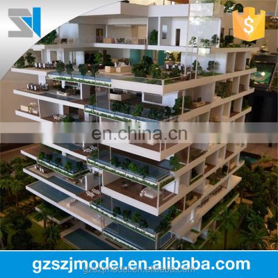 Beautiful house model by building model maker for real estate