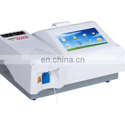 BEST PRICE Color with touch screen Semi Automatic Chemistry Analyzer for lab use