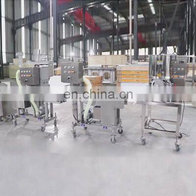 Popular meat processing machinery automatic meat burger patty making processing line under offer