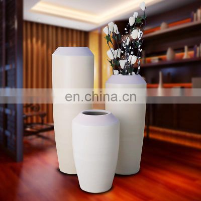 Art home and hotel decoration porcelain ceramic floor large flower vase stand
