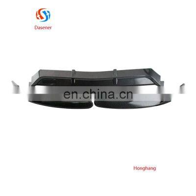 Honghang Factory Manufacture Front Lip Front Diffuser Car Front Bumper Splitter Gloss Black Lip Spoiler For Benz GLC X253 16-19